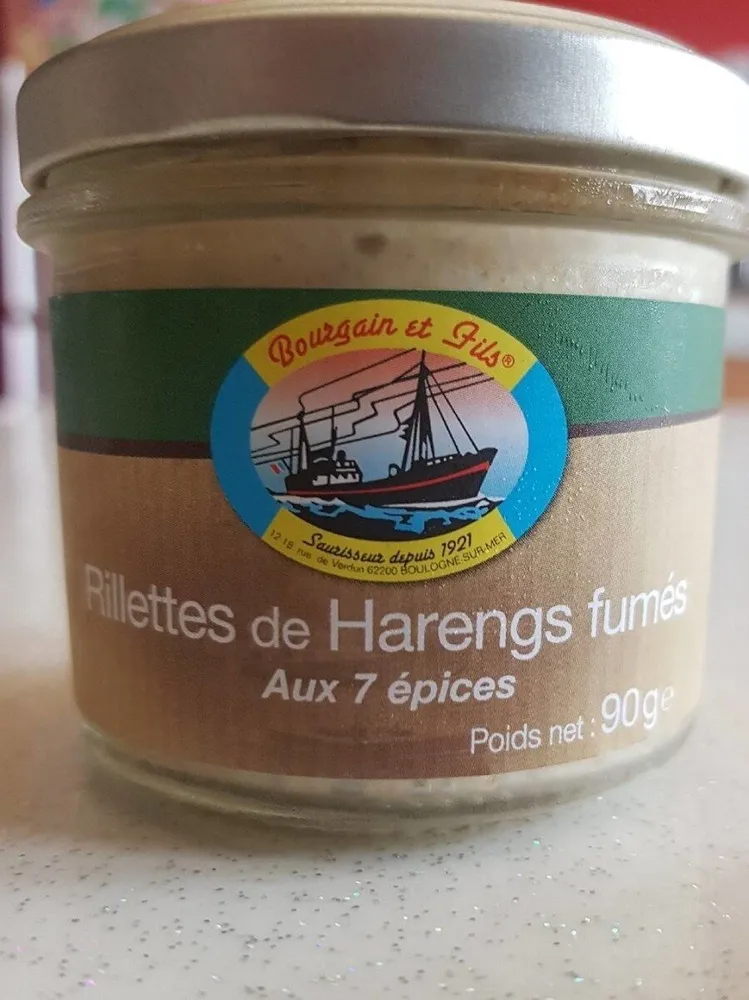 Rillettes de harengs fumés