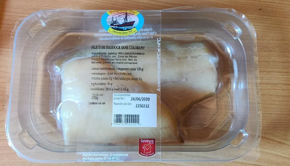 Filets de haddock