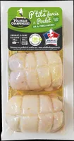 3 P'tits farcis de poulet Ail et fines herbes