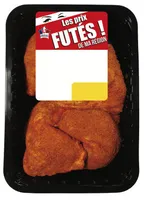4 Cuisses de poulet assaisonné au paprika