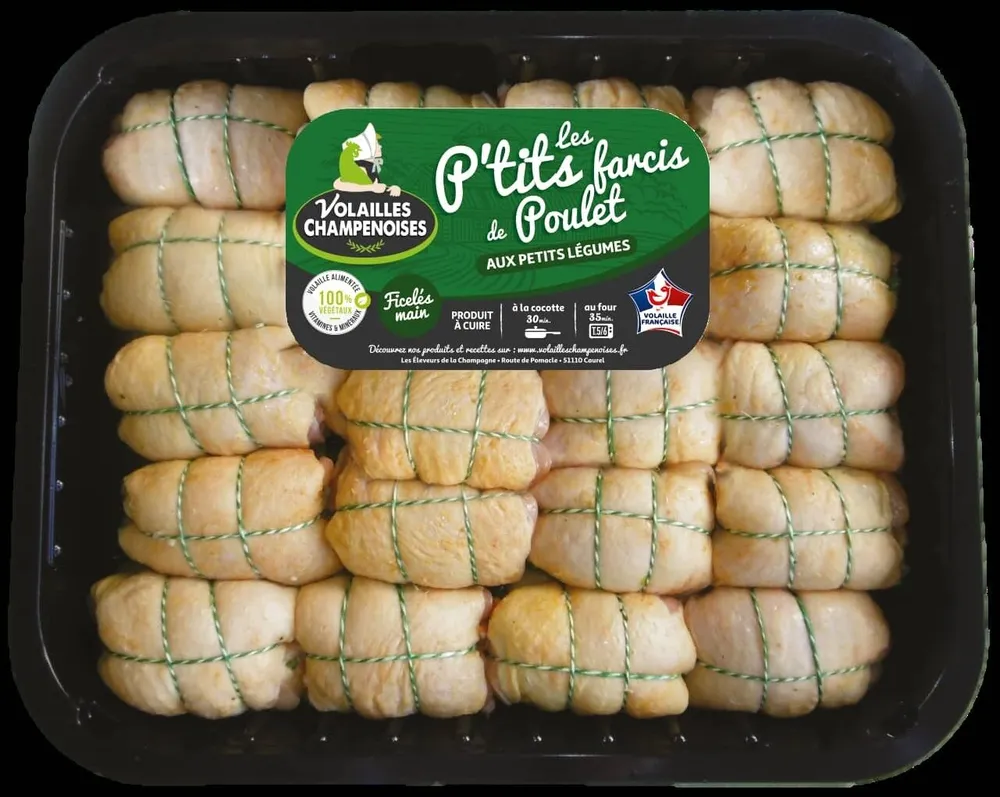 20 P'tits farcis de poulet aux légumes