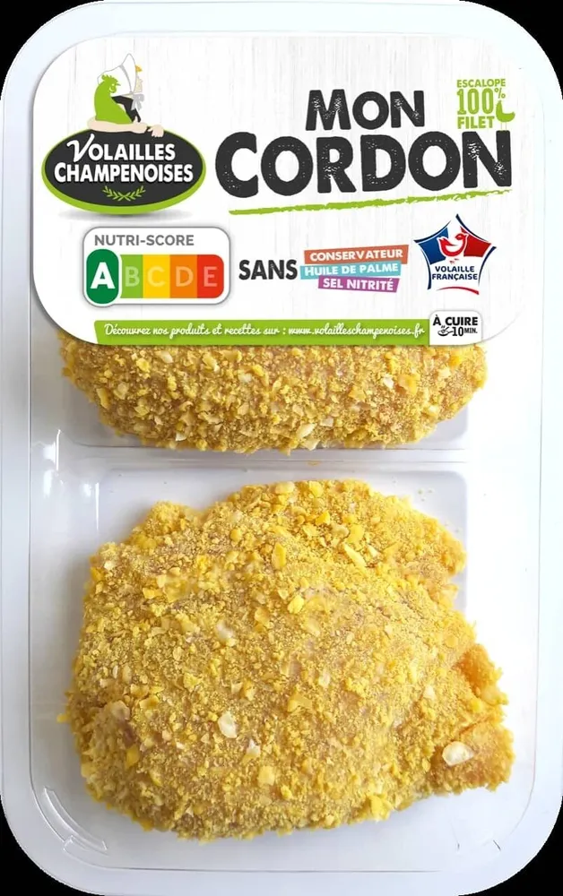 2 Cordons bleus de dinde