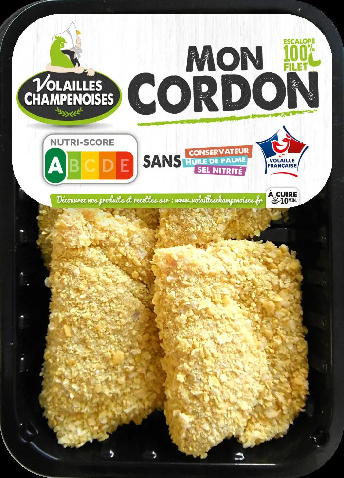 4 Cordons bleus de dinde