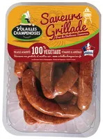 Saucisses de volaille au chorizo en chapelet