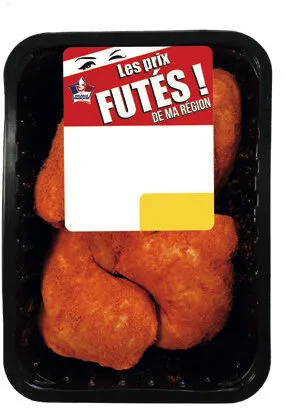 4 Cuisses de poulet assaisonné à la Mexicaine