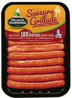 Plateau Sympa Grill : 6 saucisses nature + 6 merguez