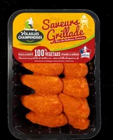 12 Ailes de poulet assaisonné à la Mexicaine