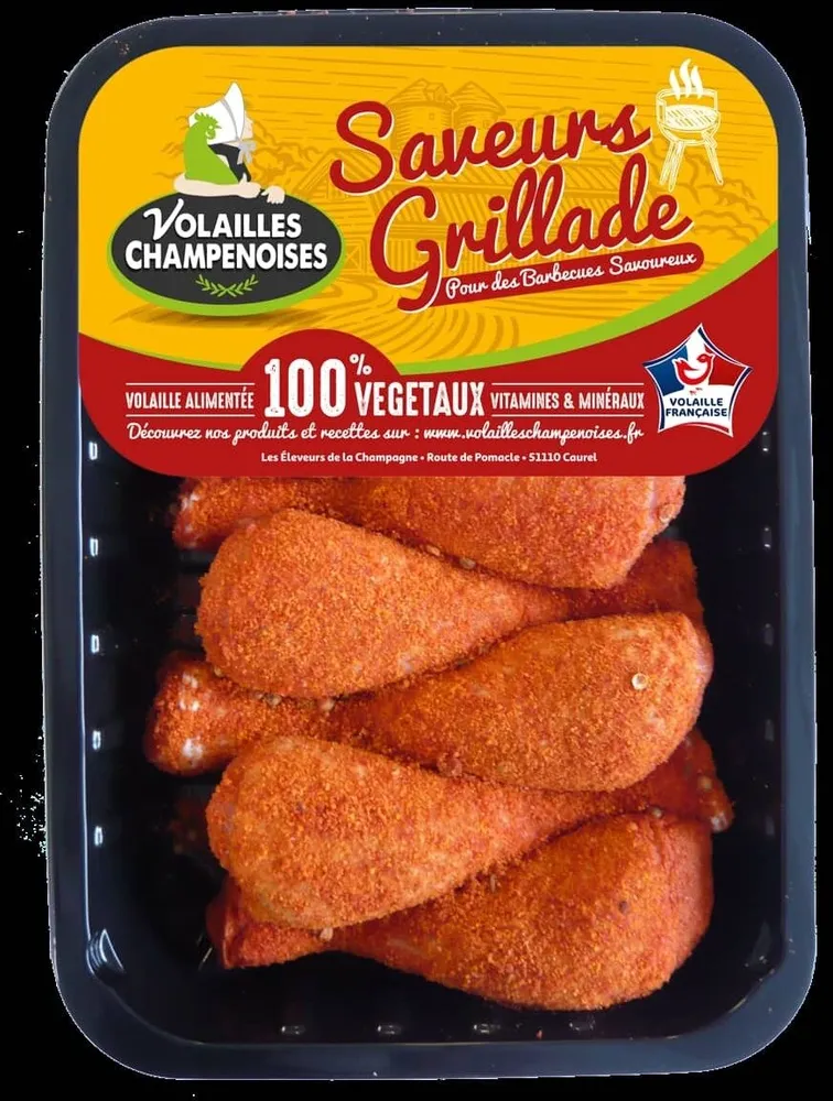 8 Pilons de poulet assaisonné à la Mexicaine