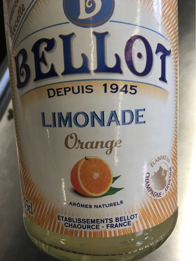 Limonade Orange Bellot