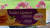 Tuiles saveur citron