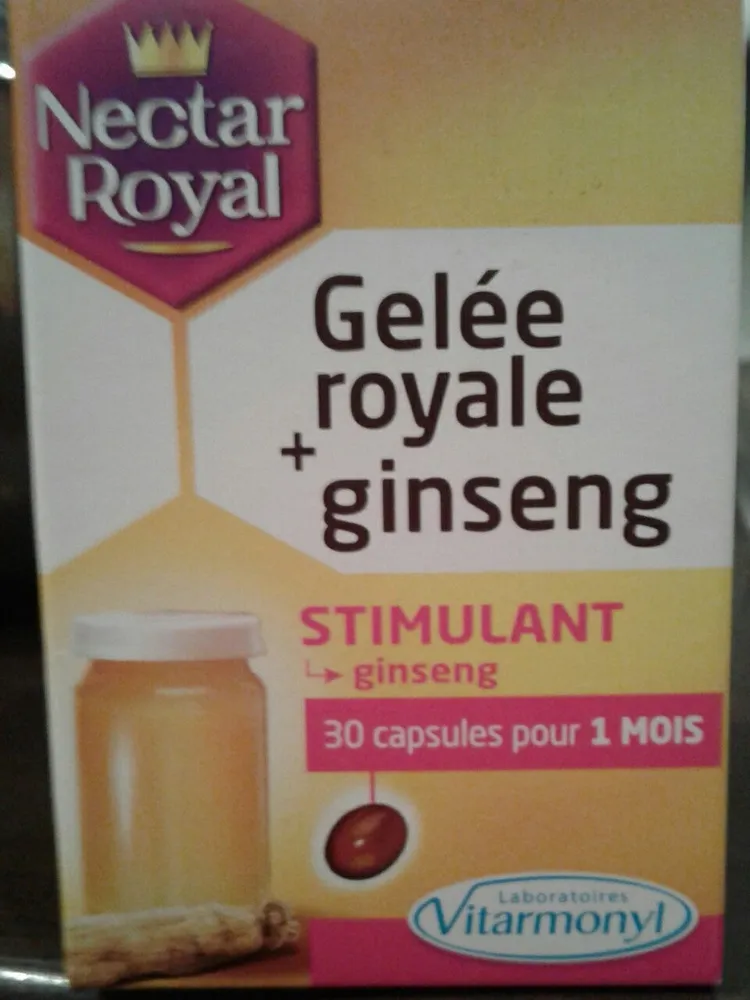 Gelée Royale + Ginseng 30 Capsules