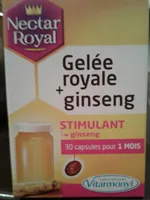 Gelée Royale + Ginseng 30 Capsules