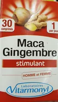 Maca gingembre- Tonifiant sexuel