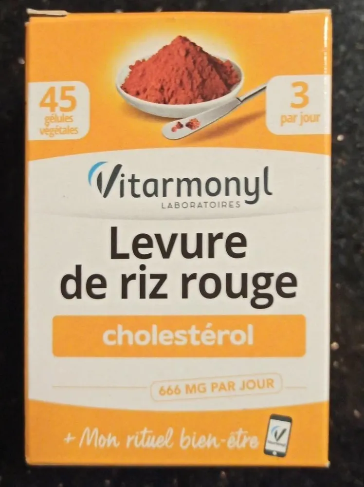 Levure de riz rouge