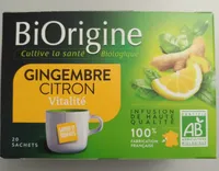 Infusion gingembre citron