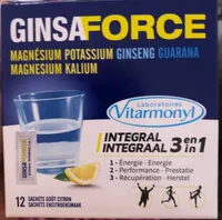 Magnesium potassium ginseng giarana magnesium kalium