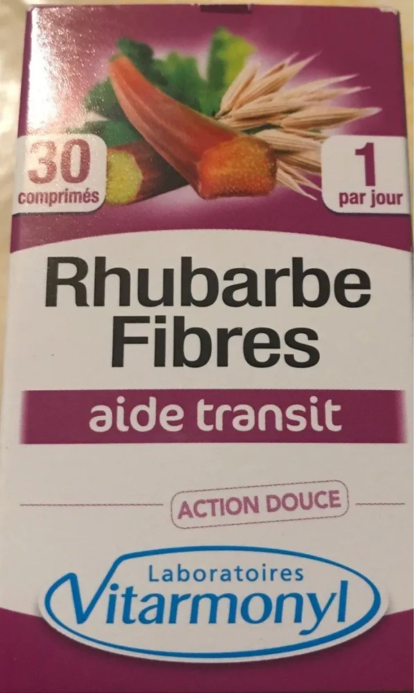 Rhubarbe fibres