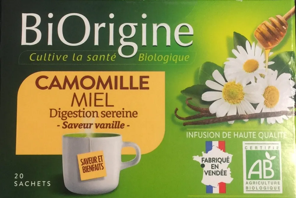 Biorigine Camomille Miel