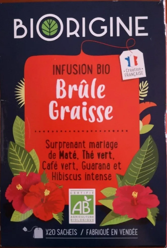 infusion bio brûle graisse