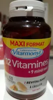 12 Vitamines + 9 minéraux Vitarmonyl