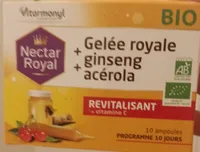 Gelée royale + ginseng + acerola