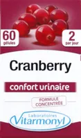 Confort urinaire, complément alimentaire cranberry