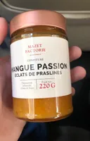 Confiture mangue passion