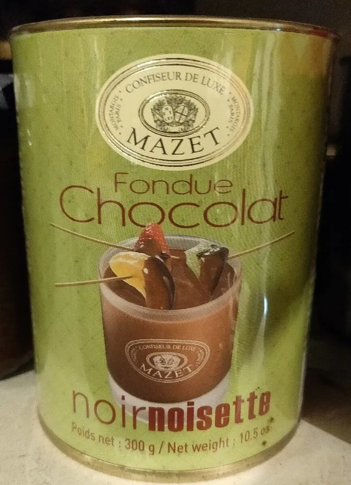 Chocolat fondue