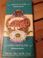 Chocolat noir madagascar