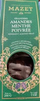 Amandes menthe poivree