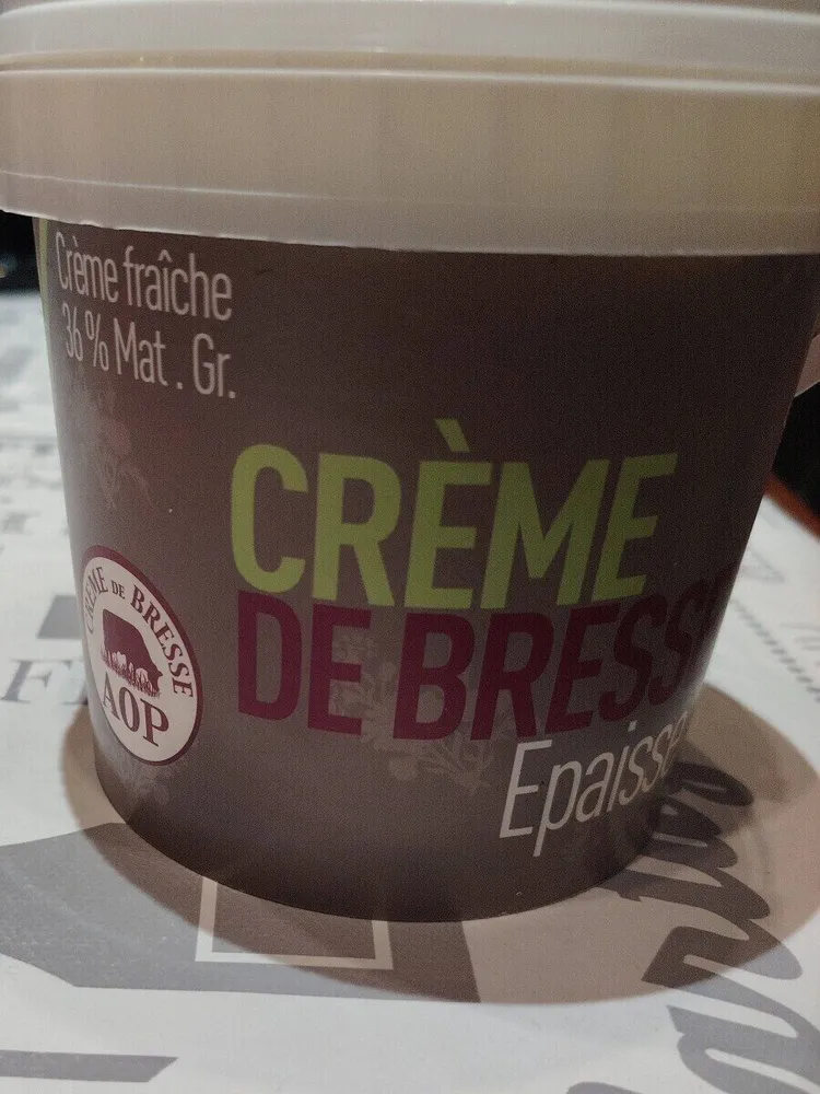 Crème de Bresse