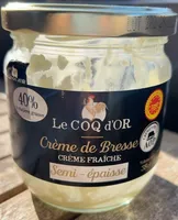 Crème de Bresse CRÈME FRAÎCHE Semi - épaisse