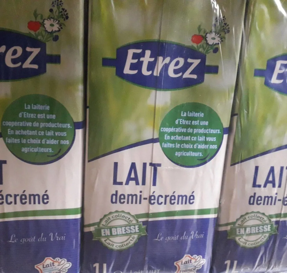 Lait demi-écrémé