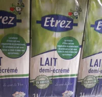 Lait demi-écrémé