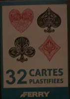 32 cartes plastifiées