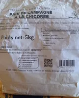 Farine pour pain de campagne à la chicorée