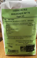 Farine biologique NP 70 Type 65
