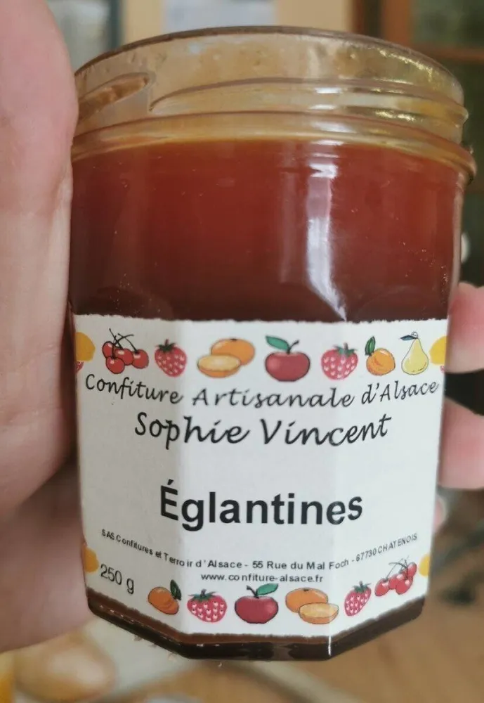 Confiture artisanale d'Alsace, Églantines