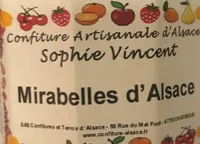 Confiture Mirabelles d'Alsace