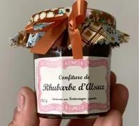 Confiture de rhubarbe d’alsace