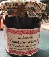Confiture de framboises d'Alsace