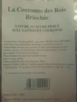 La Couronne des Rois Briochée