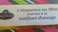 Nonnettes au miel fourrées à la confiture d'orange