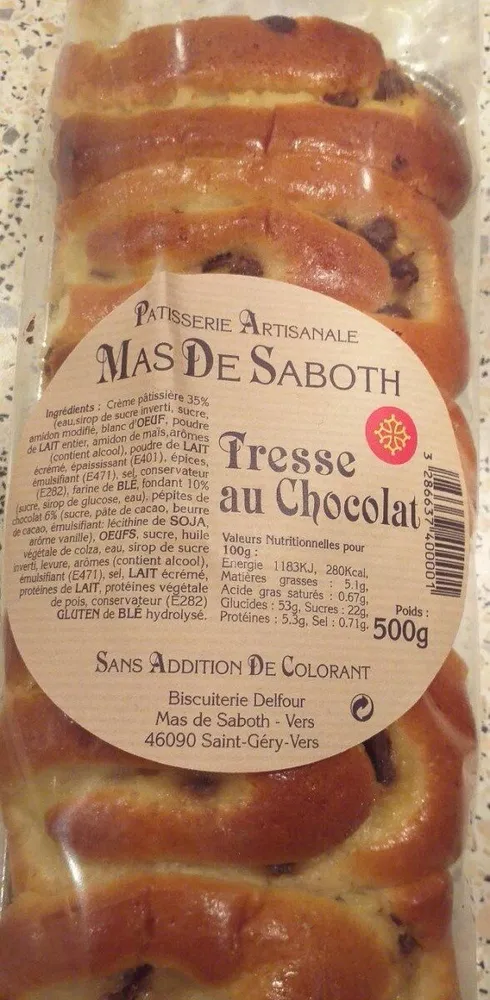 TRESSE AU CHOCOLAT