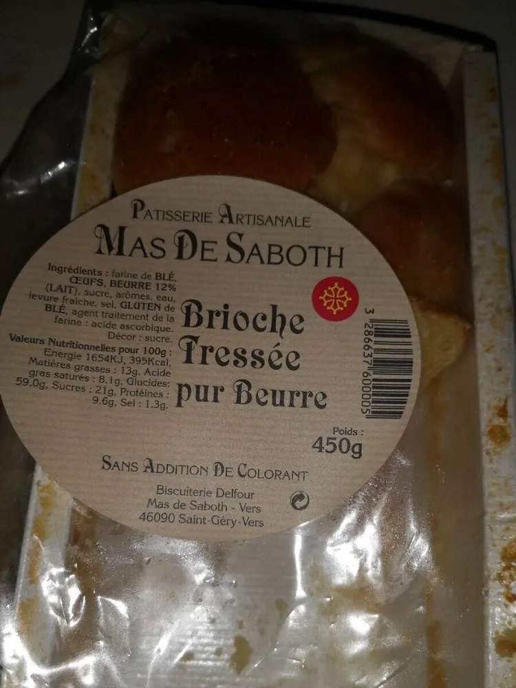Brioche tressée pur beurre