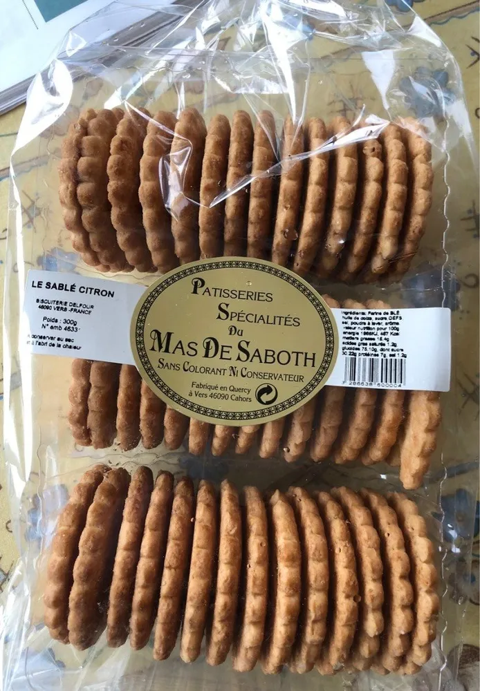 Le sablé citron