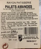 Palets Amandes