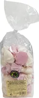 Sachet meringues parfums vanille/fraise 200g