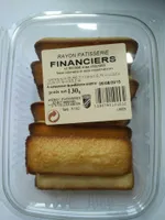 Financiers au beurre et aux amandes