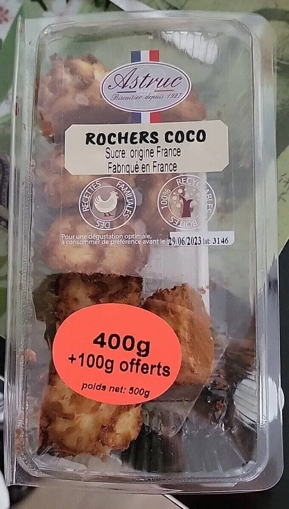 Rochers à la noix de coco